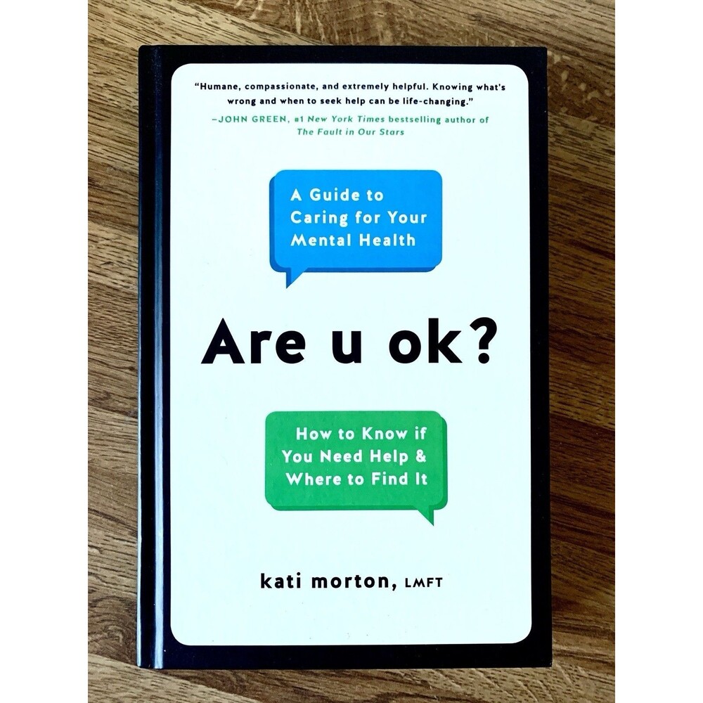 NEW Are u ok?  A Guide to Caring for Your Mental Health Hardcover Kati Morton